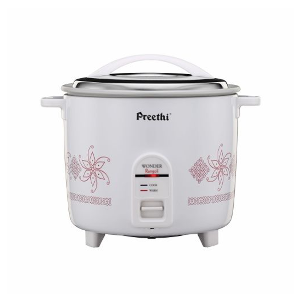 Buy Preethi Electric Rangoli 2.2 Rice Cooker - Kitchen Appliances | Vasanthandco